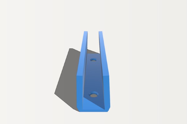 LED Neon Flex Strip Holder | 3d print model
