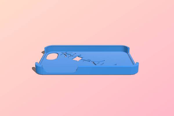 My Customized iPhone Stencil Case sozen | 3d print model