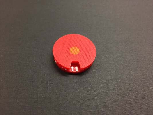 Gaming Health Counter Dial | 3d print model