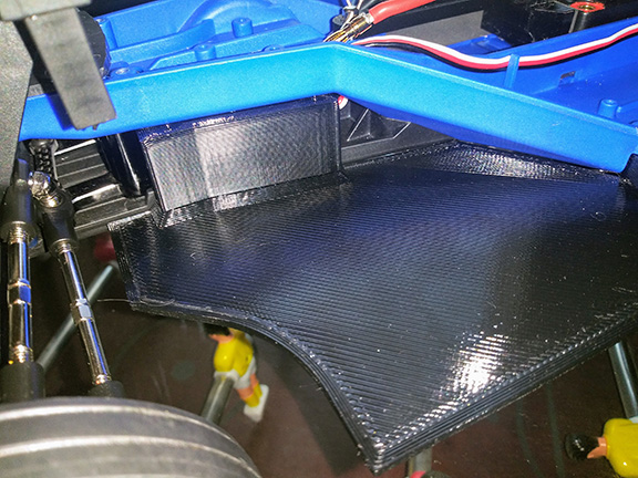Traxxas Slash side ground effects, proline, Nova, downforce, aerodynamics