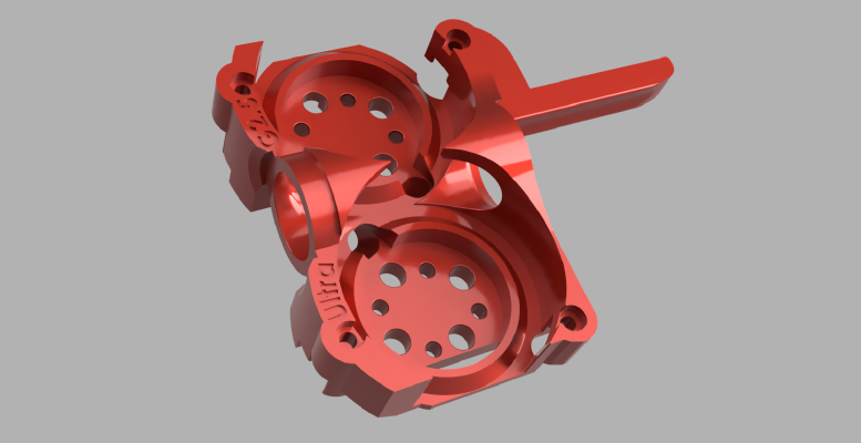 Ultra Brushless For NERF Meaker Mk 15 "Streaker" | 3d print model