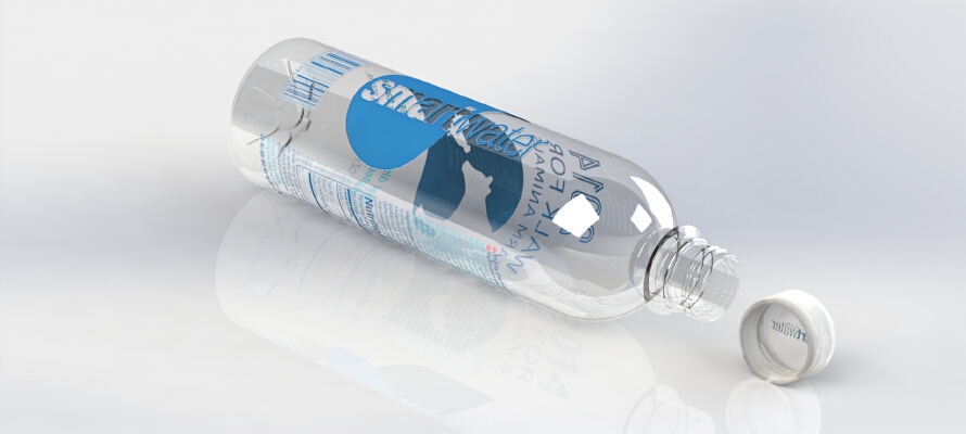 SmartWater Bottle. | 3d print model