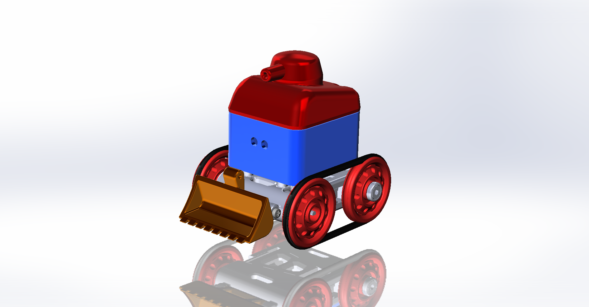 Motorized Tank & Robot Chassis & Toy