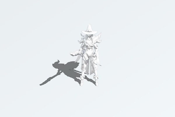 Witch Whitemane from WOW-HOTS | 3d print model