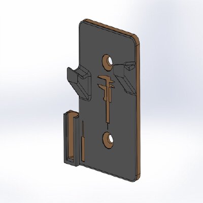 Universal Caliper Mount - Remix | 3d print model