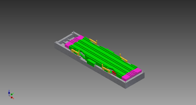 Double Action Out The Front Switchblade (DA-OTF-SB) | 3d print model