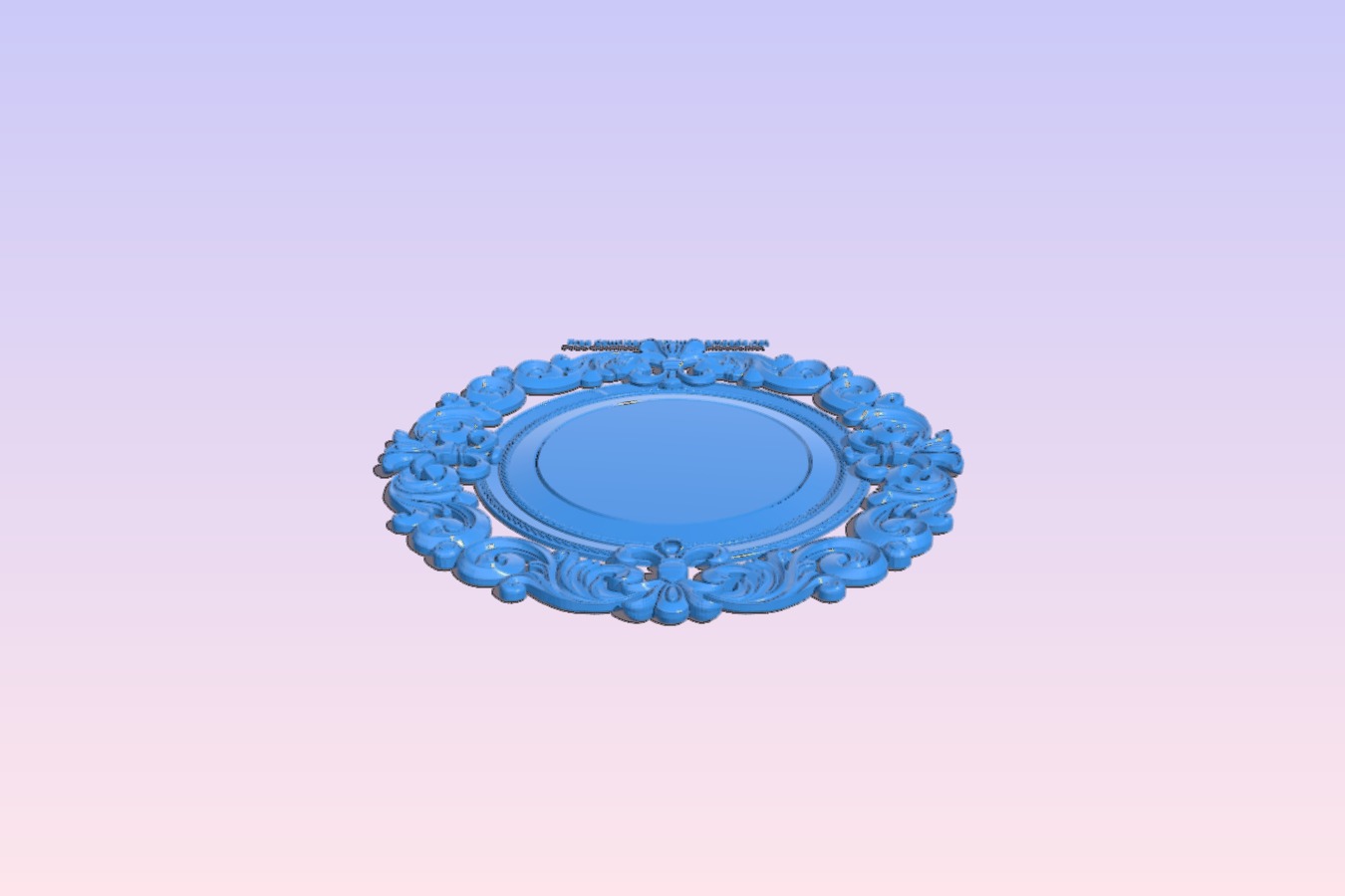 Mirror frame pattern