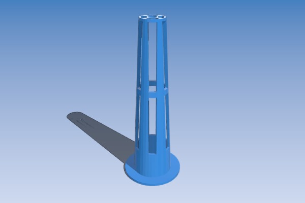 4" deep net pots | 3d print model