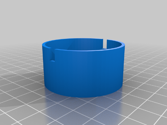 Diffuser for Adafruit NeoPixel Ring 12 Leds Fitting | 3d print model