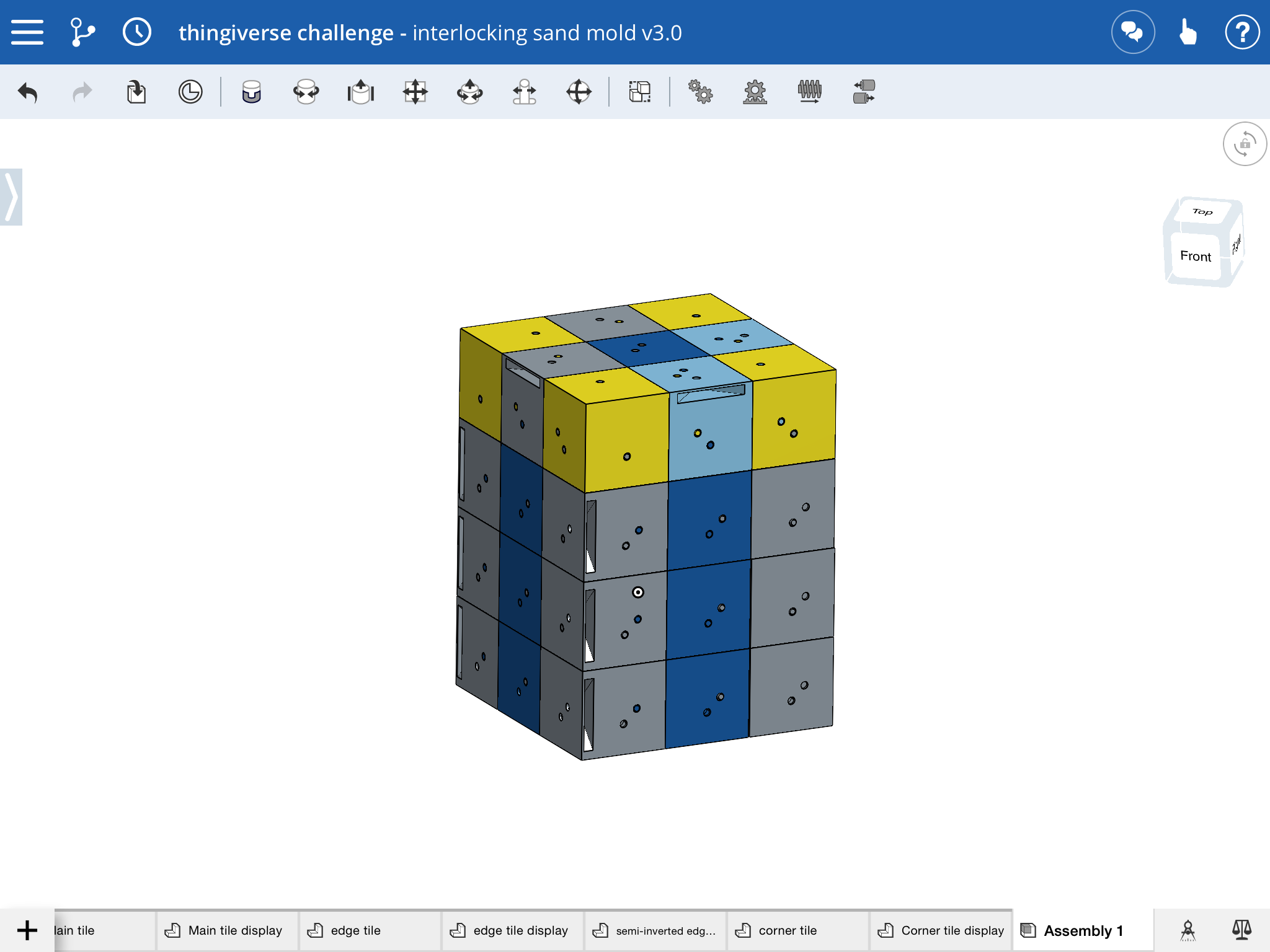 Modular Molding Tiles