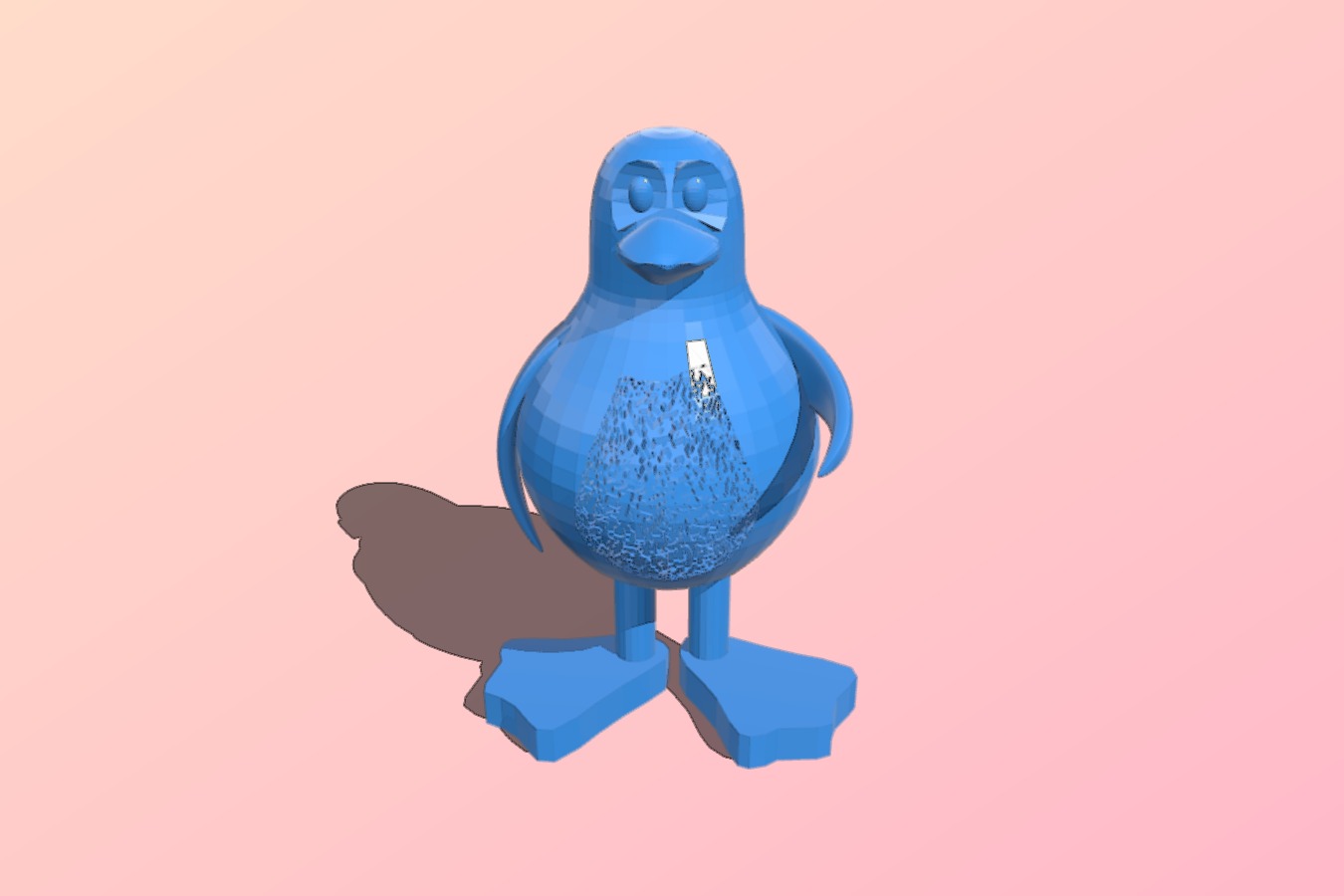 pinguin standing