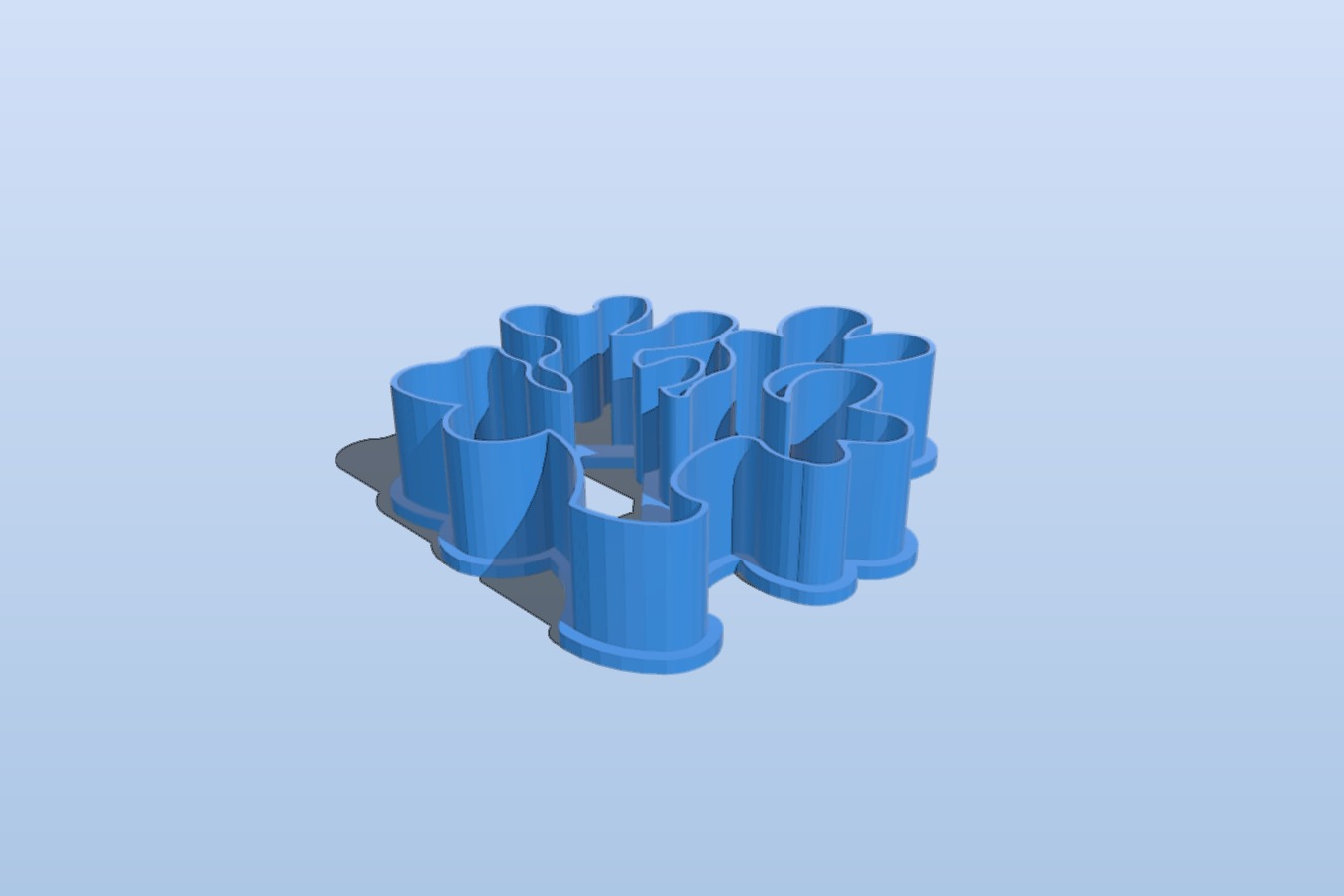 coral cookie cutter