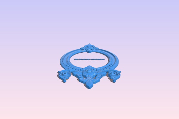 Mirror frame pattern | 3d print model