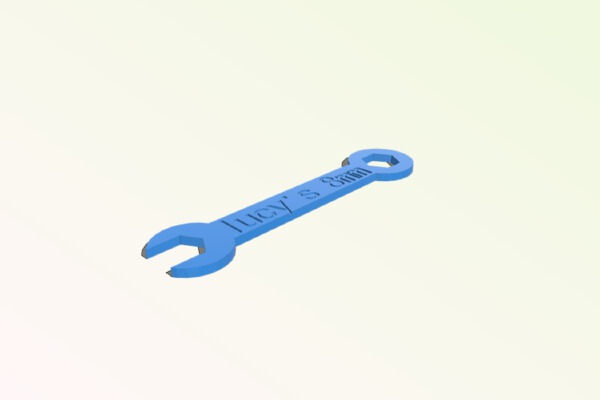 My handpiece wrench | 3d print model