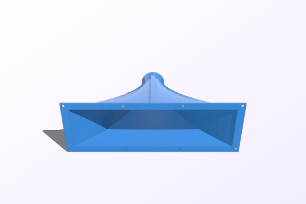 Horn for 3_8" tweeter driver | 3d print model