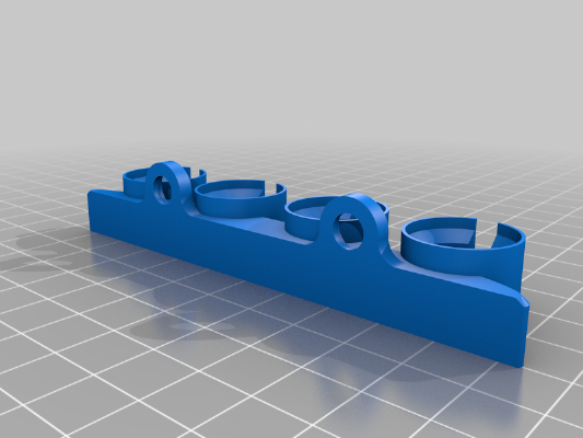 Hex Screw Driver Tool Holder | 3d print model