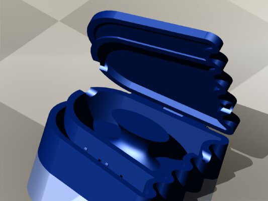#GhostlyVinyl Cord Keeper Case | 3d print model