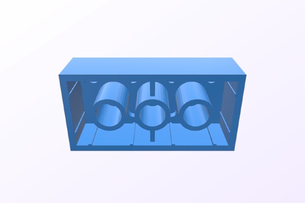 2x4 lego piece | 3d print model