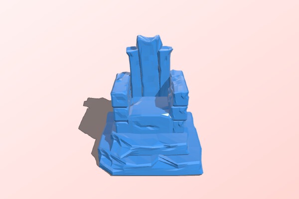 Stone Throne | 3d print model