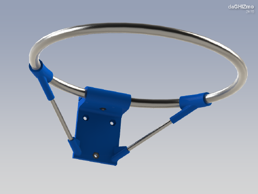 MINI BBALL HOOP MK2 | 3d print model