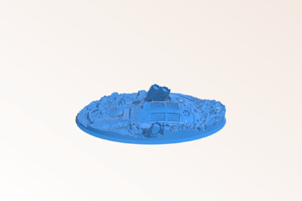 170mm oval Base | 3d print model