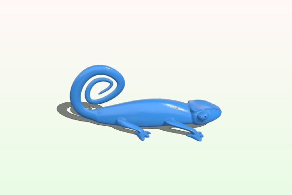 ChamaleonLongTail | 3d print model