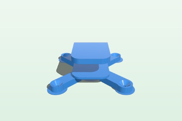 Vesa 100mm bar_wallmount | 3d print model