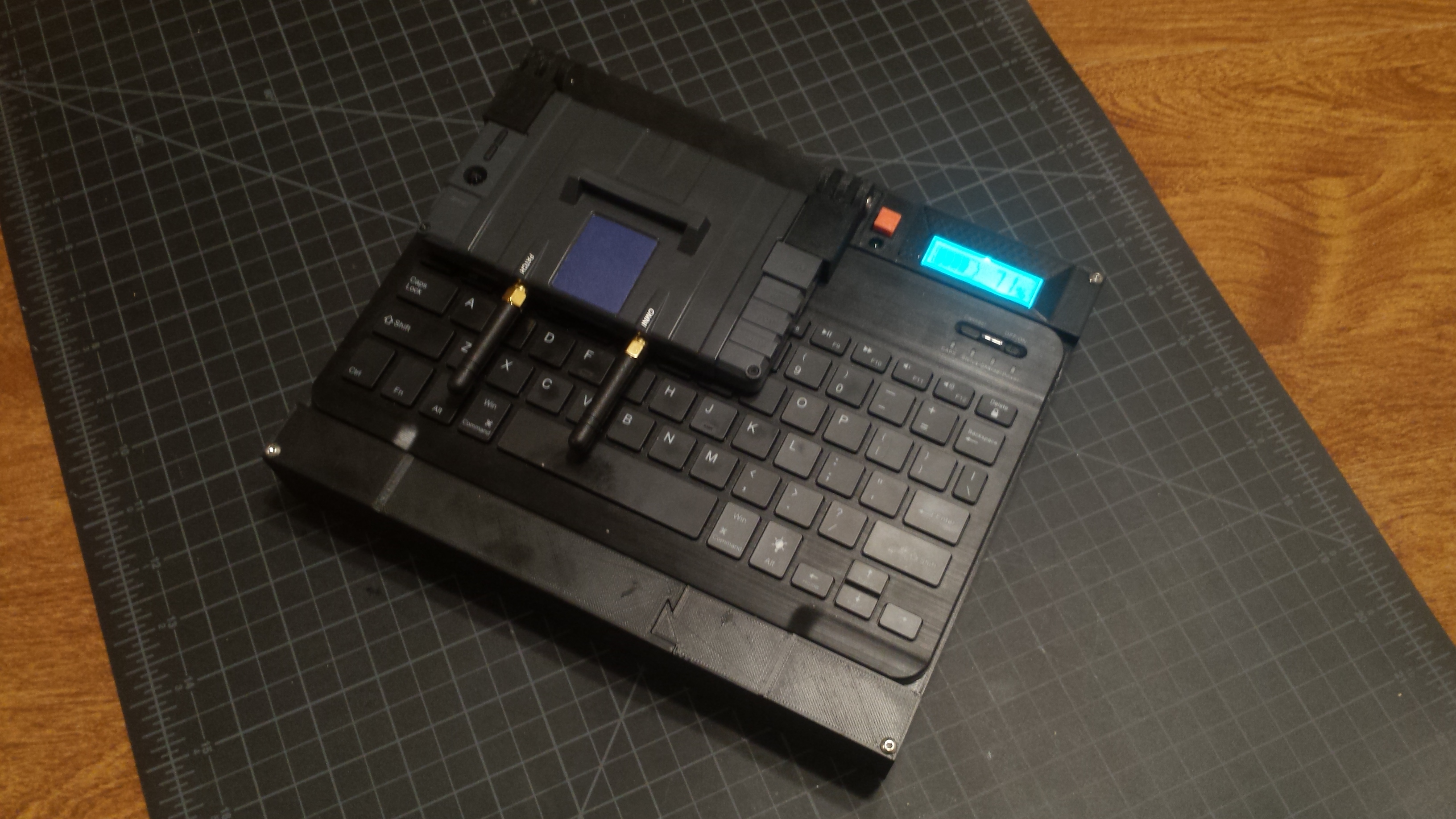 Intel NUC-based laptop WIP