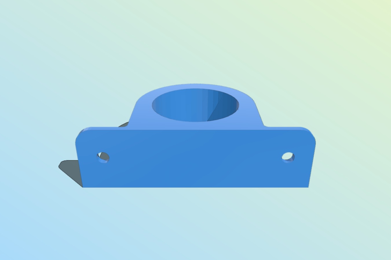 Car socket wall_surface mount bracket