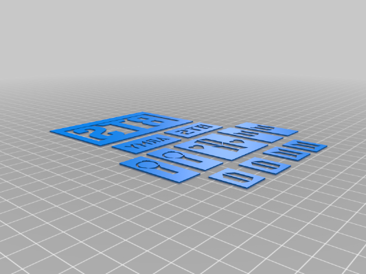 KPop or BTS Xmas Advent Calendar | 3d print model