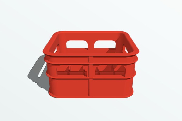 AAA Beer Crate | 3d print model