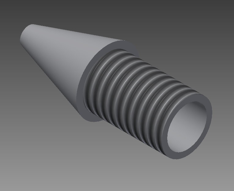 Pen Casing w_ Screw on Cap