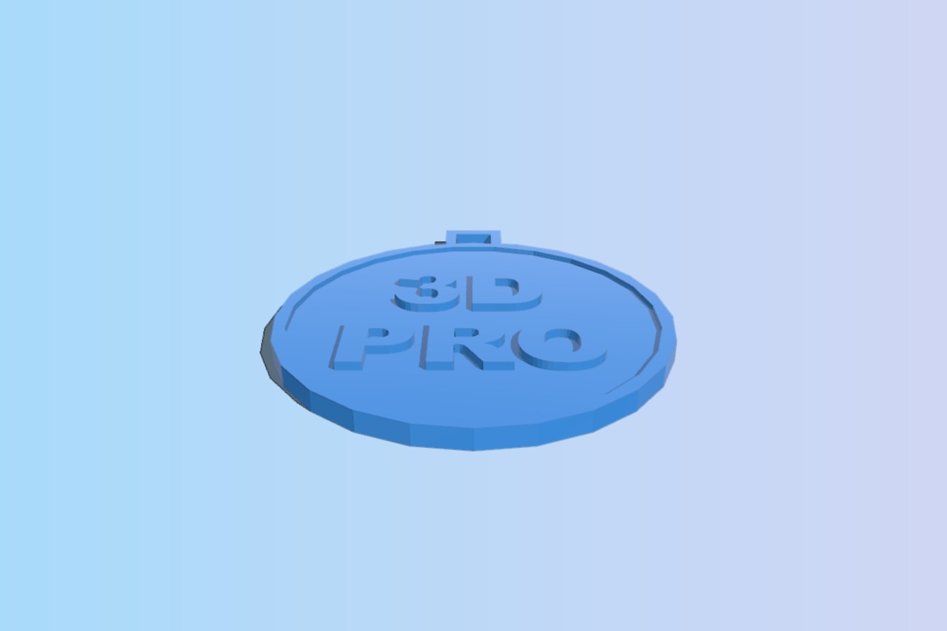 3D Pro Medal