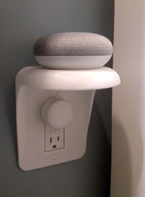 Smart Home Outlet Shelf | 3d print model