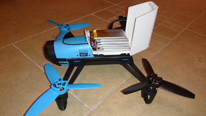 Bebop 2500mAh Batterypack | 3d print model