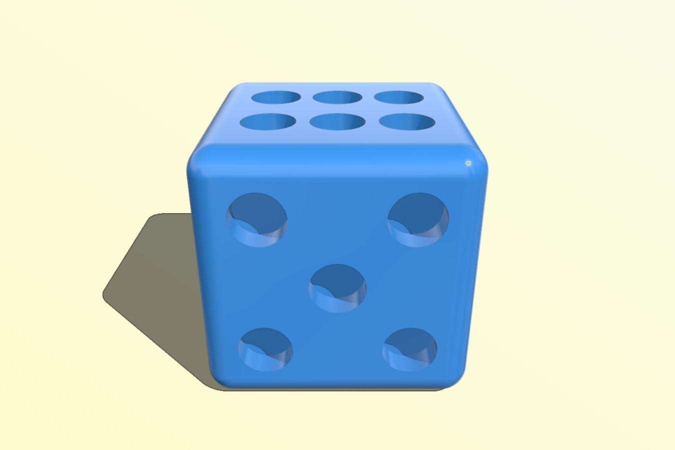 20mm calibration dice