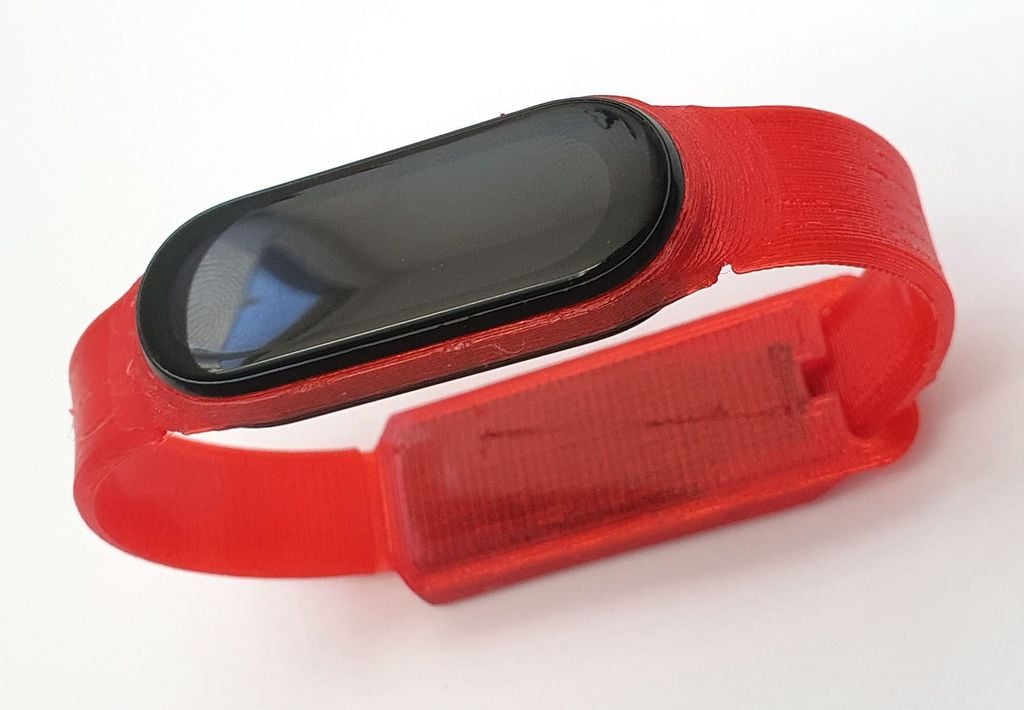 Mi Band + YubiKey wristband strap
