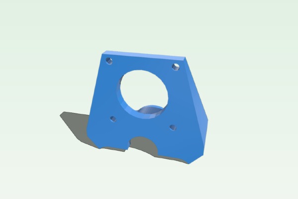 nema 23 FMount | 3d print model