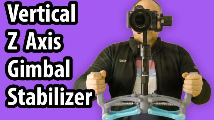 Vertical Z ( 4th ) Axis Gimbal Stabilizer | 3d print model