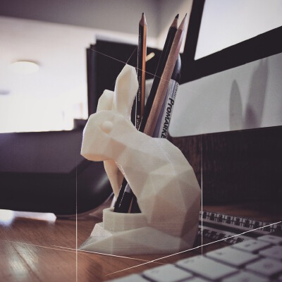 Rabbit Stationary Holder | 3d print model