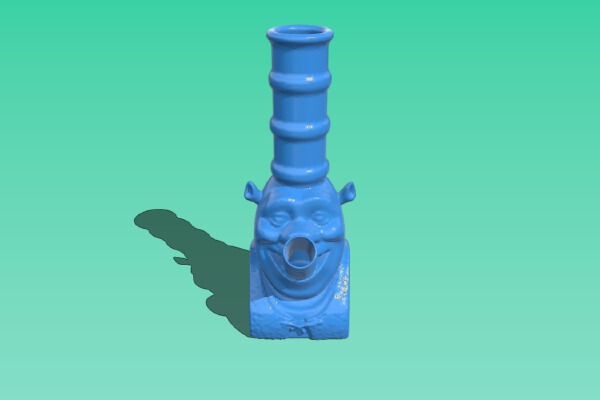 Shrek Bong Water Bong | 3d print model