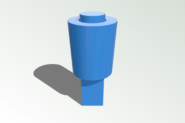 Kitchenaid Attachment Profile | 3d print model