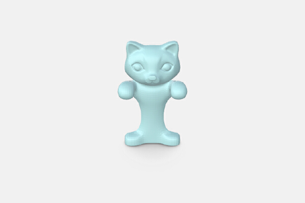 hanging cat | 3d print model