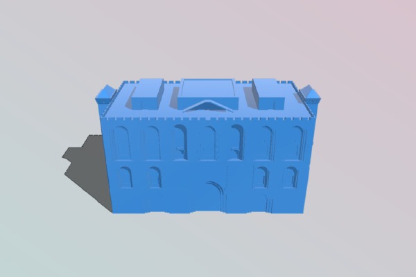 Castello della Zisa – Palermo, Sicily | 3d print model