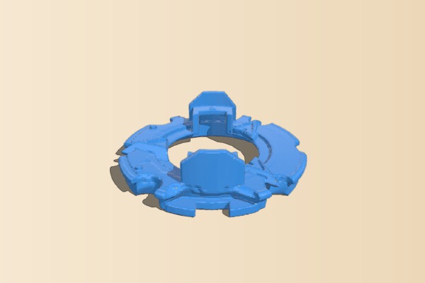 beyblade burst disk (Forge Disc - D33: 1) | 3d print model