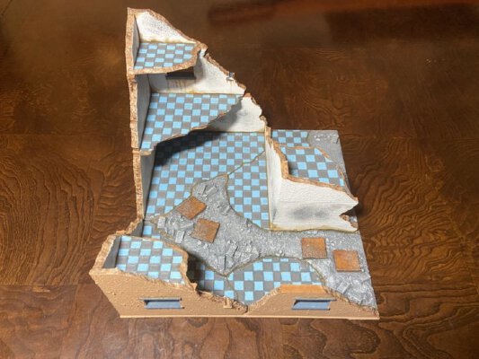 Large Ruined Building 1 | 3d print model