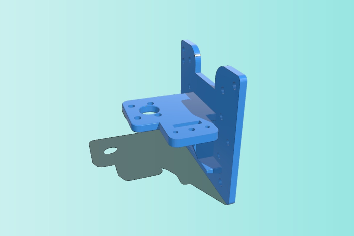 Modular carriage for 40x20 rails - tarantula plate