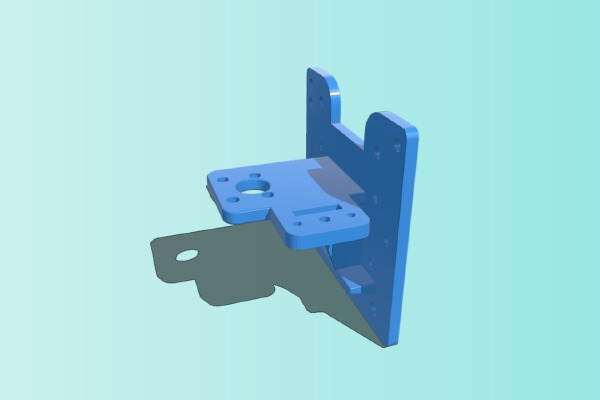 Modular carriage for 40x20 rails - tarantula plate | 3d print model