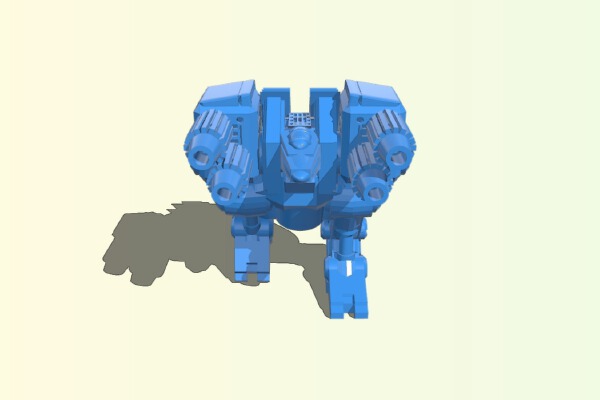 Fighting robots | 3d print model