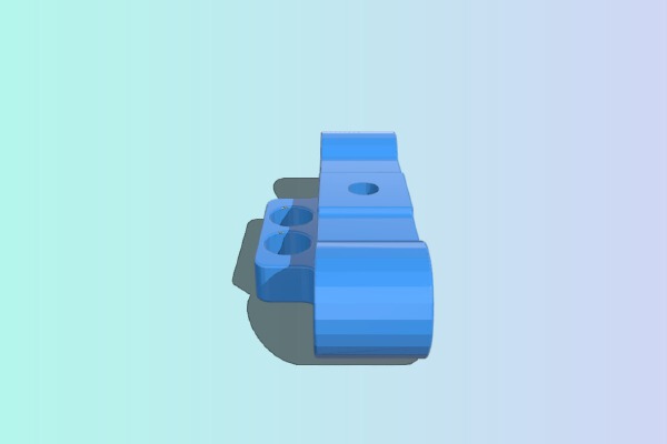 15mm Camera Rod Mount | 3d print model